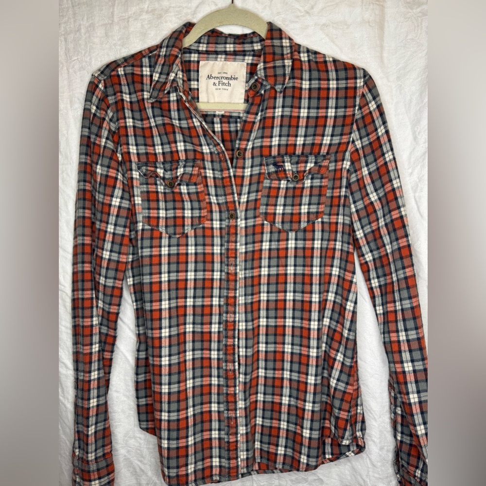 Vintage Abercrombie & Fitch flannel button up